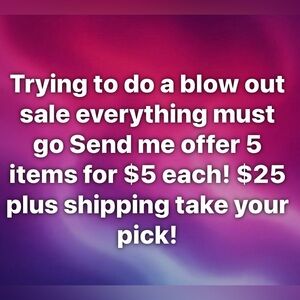 Special Bundle Deal - Pick Any 5 Items